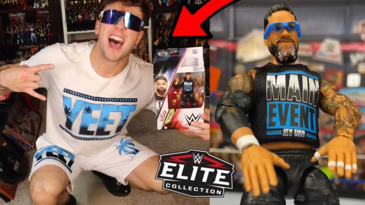 JEY USO FANBOY gets NEW YEET FIGURE!