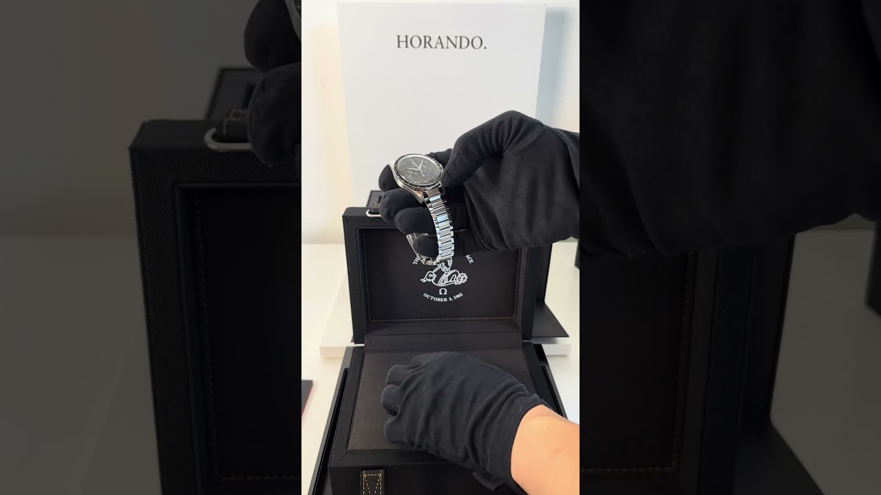 NEW OMEGA Speedmaster "First Omega in Space" Unboxing