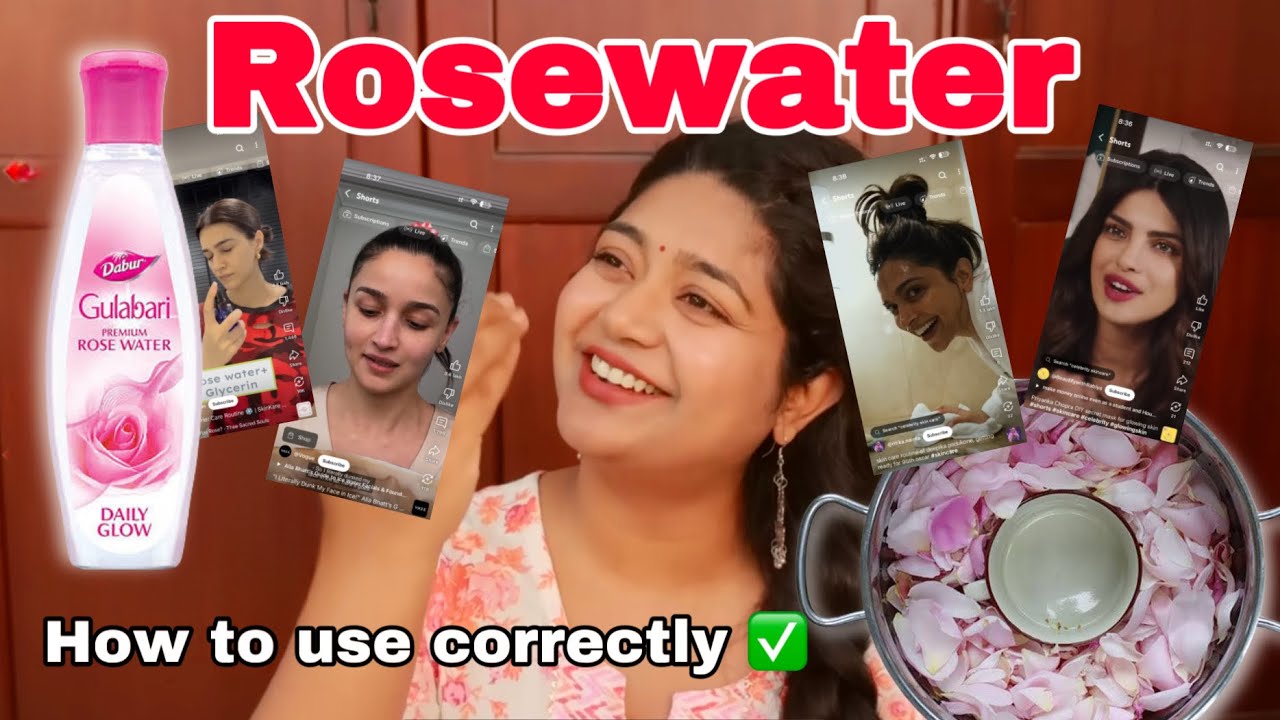 🔥😱 ROSE WATER Use ചെയ്യുന്നത് ശരിക്കും SKIN നല്ലതാണോ ? 🌹ROSE WATER For Face Malayalam 2025 Latest