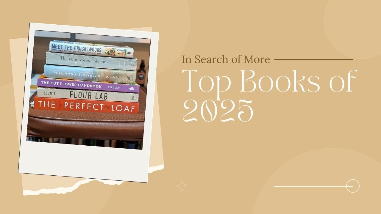 What books influenced me the most in 2025