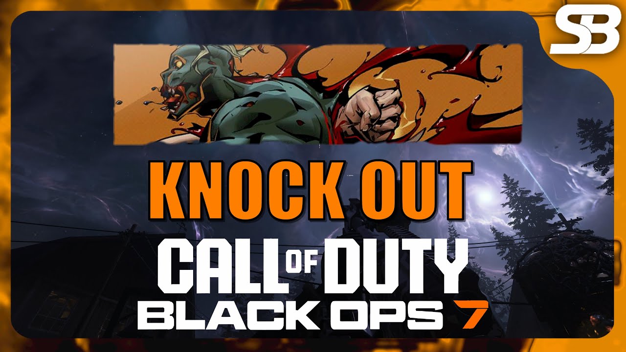 BO7 Knockout Calling Card (Black Ops 7 Zombies Knockout Calling Card)