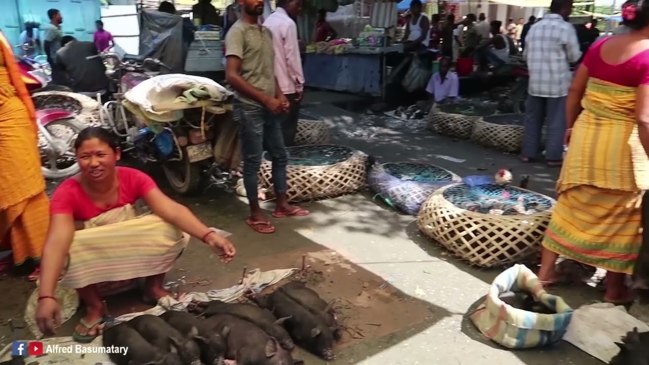 Kokrajhar Market Scene (India, Assam)