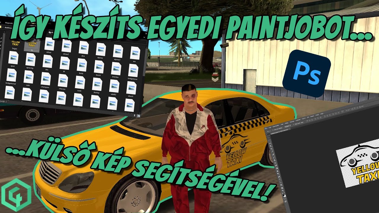 Így Készíts Egyedi Paintjobot Külső Képpel! - SeeMTA V4