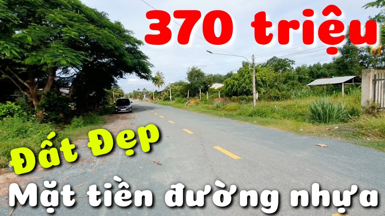 Đất đẹp 216m2 đường nhựa giá rẻ 370 triệu có thổ cư gần Tỉnh lộ 786 Long Vĩnh Châu Thành Tây Ninh