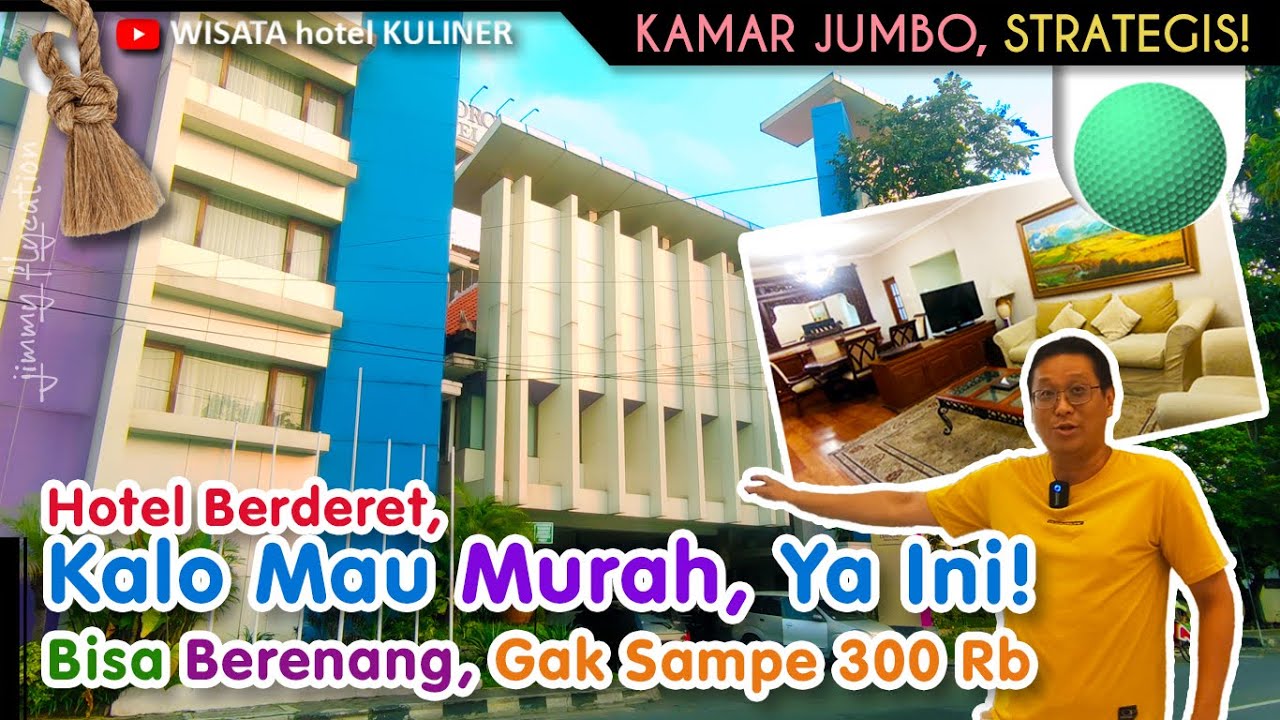Hotel Murah Banget Di Solo | Gak Sampe 300 RB | Bagus, Kamar Jumbo
