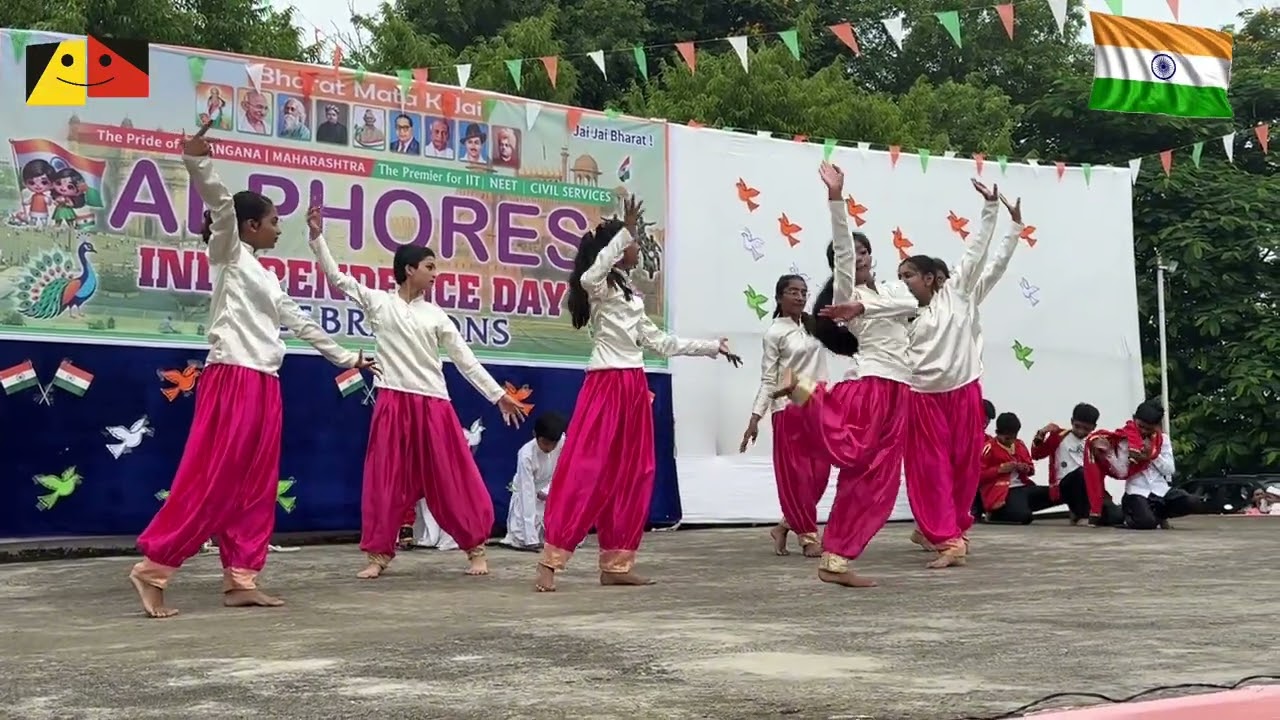 🇮🇳 Independence Day 2025 | Patriotic Dance by Students | Choreography by Somesh Tambe Sir |