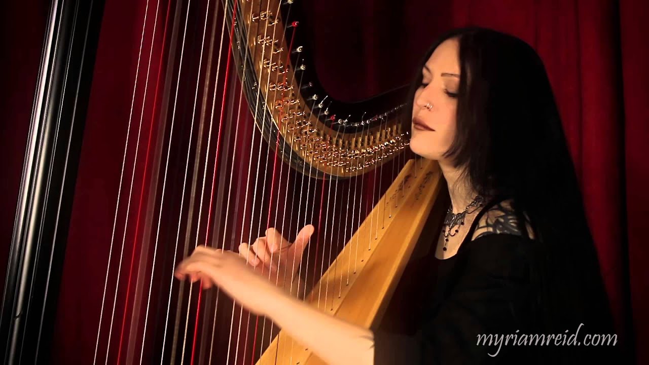 Myriam Reid - harpe - extraits 1