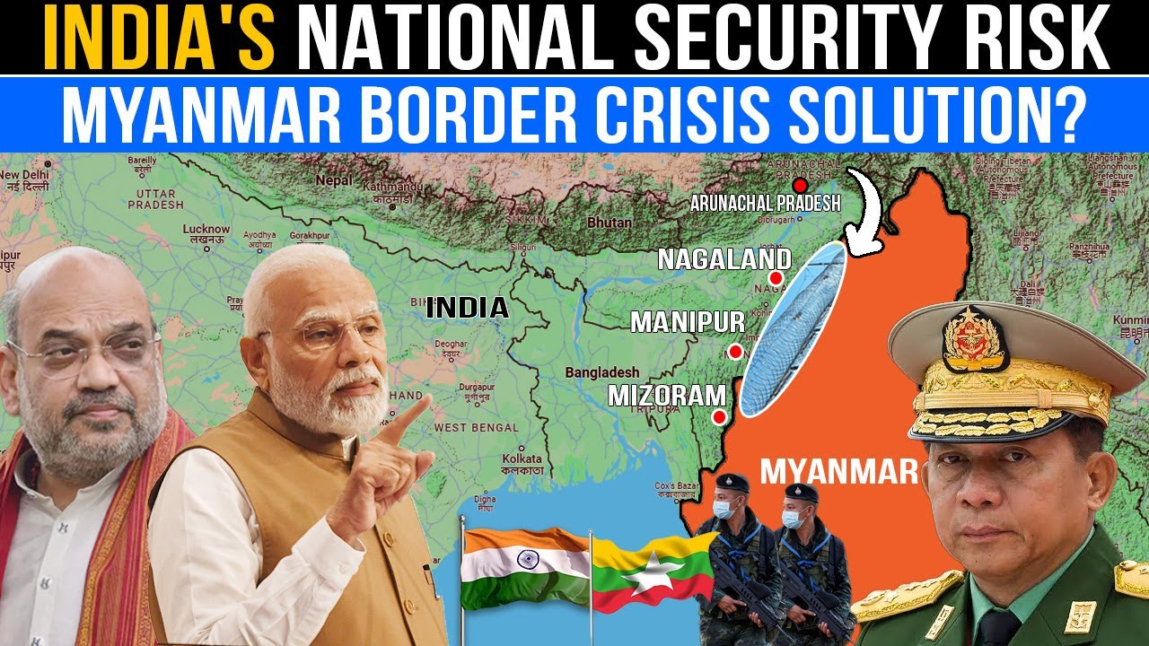 India&rsquo;s Bold Step for National Security: Myanmar Border Fencing, No Visa-Free Travel