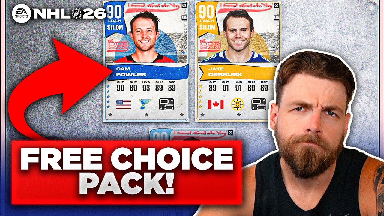 FREE NHL 26 HUT HOLIDAY PLAYER CHOICE PACK! | BEST SELECTION!