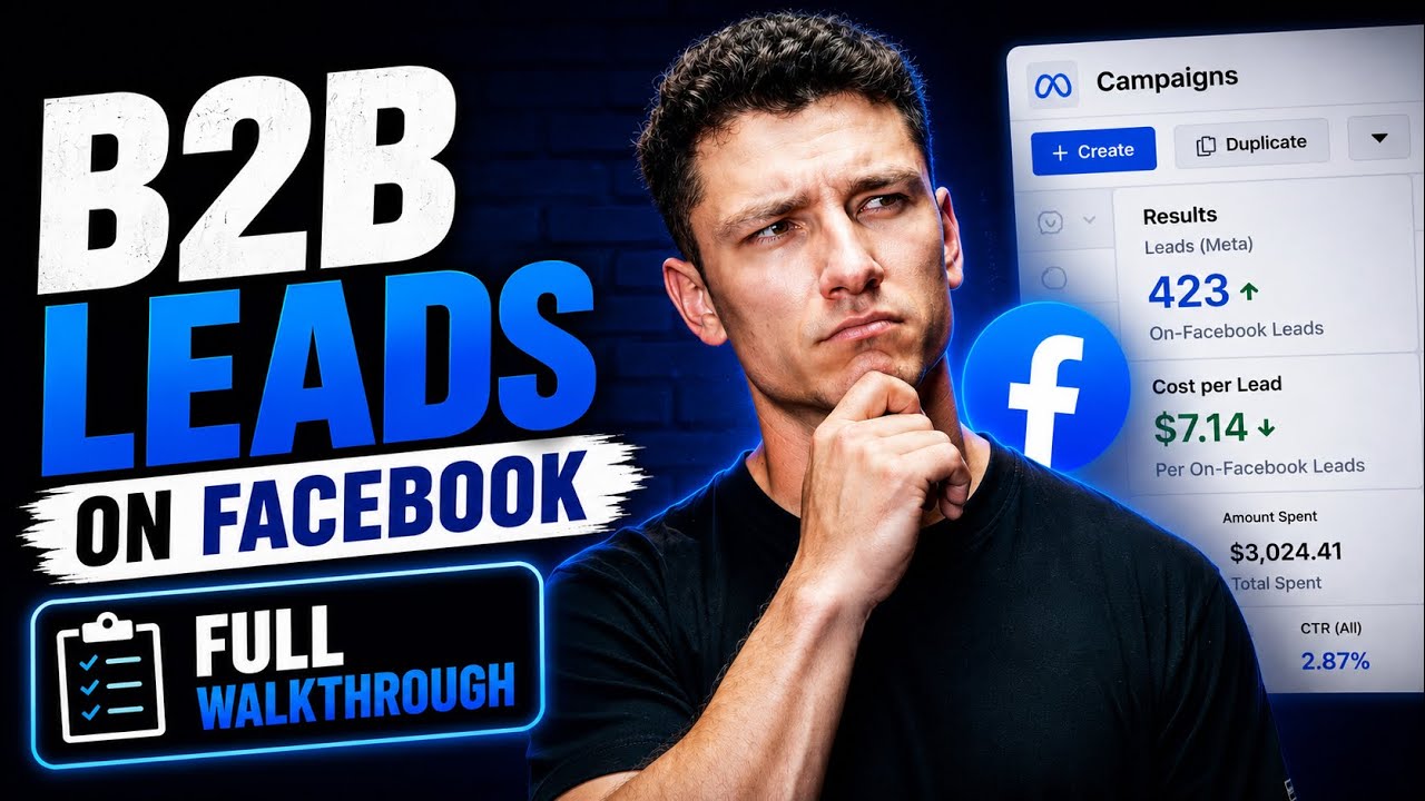 Как запустить B2B-рекламу на Facebook
