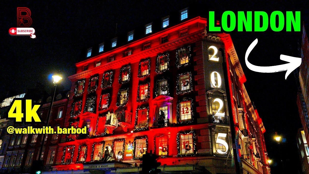 Bond Street 2025: Unwrapping Christmas Luxury! 🎄✨ HD 4K