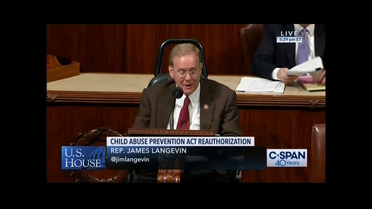 Remarks on the Stronger Child Abuse Prevention and Treatment Act (H.R. 2480)