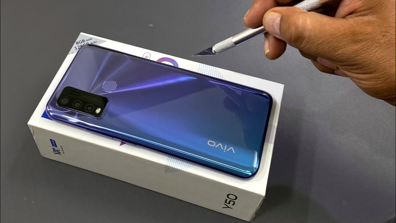 Vivo Y50 Unboxing & Camera Test | Slightly Late Unboxing
