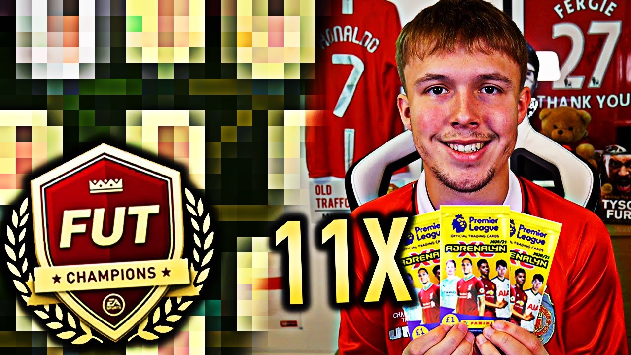 letting 11 Panini Card Packs choose my FUT Champions team&hellip;