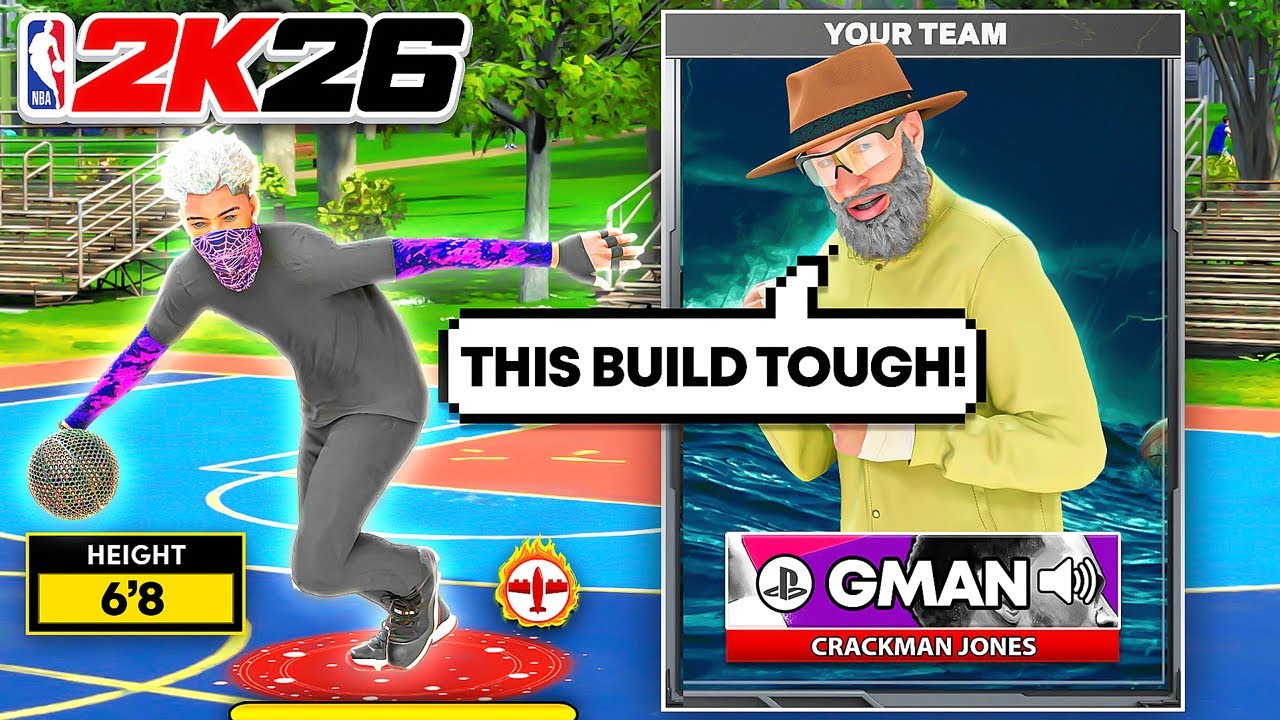 showing GMAN the BEST ISO 6'8 Build on NBA2K26