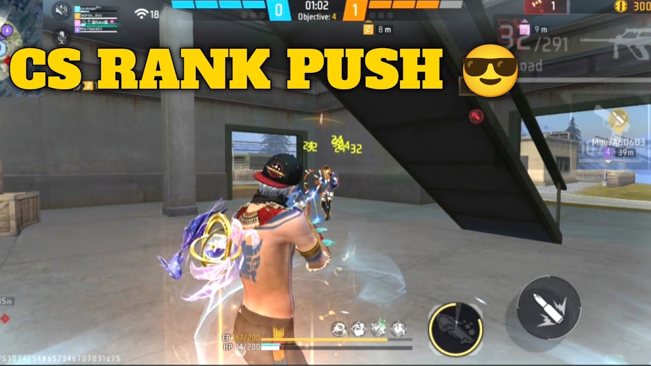 CS Rank Push Diamond Five Star Gameplay |  Garena Free Fire