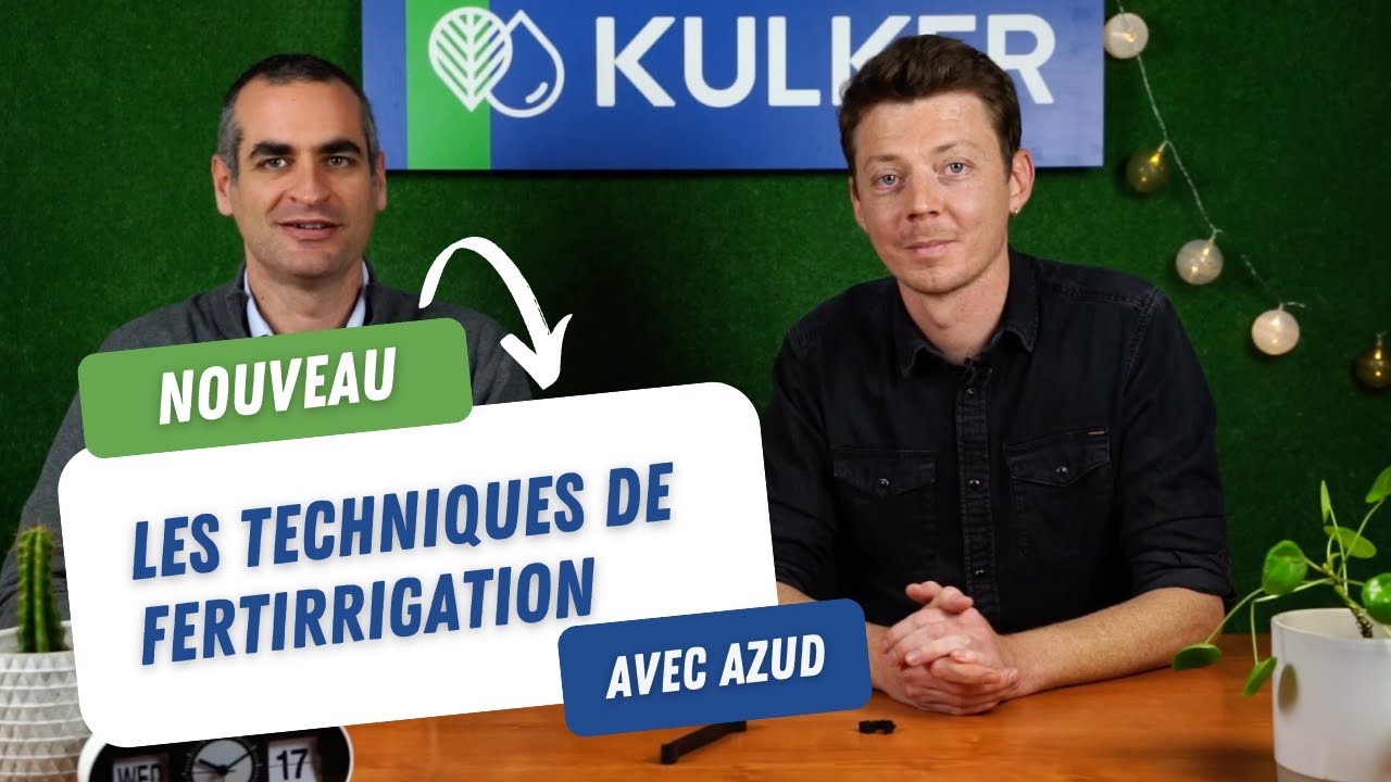 Les techniques de fertirrigation, avec AZUD