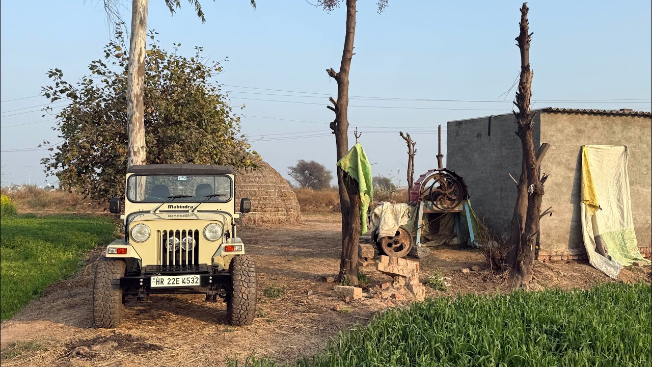 AAJ JEEP DE REACTIONS MILE BOHOT VADIYA😎(drone shoot)