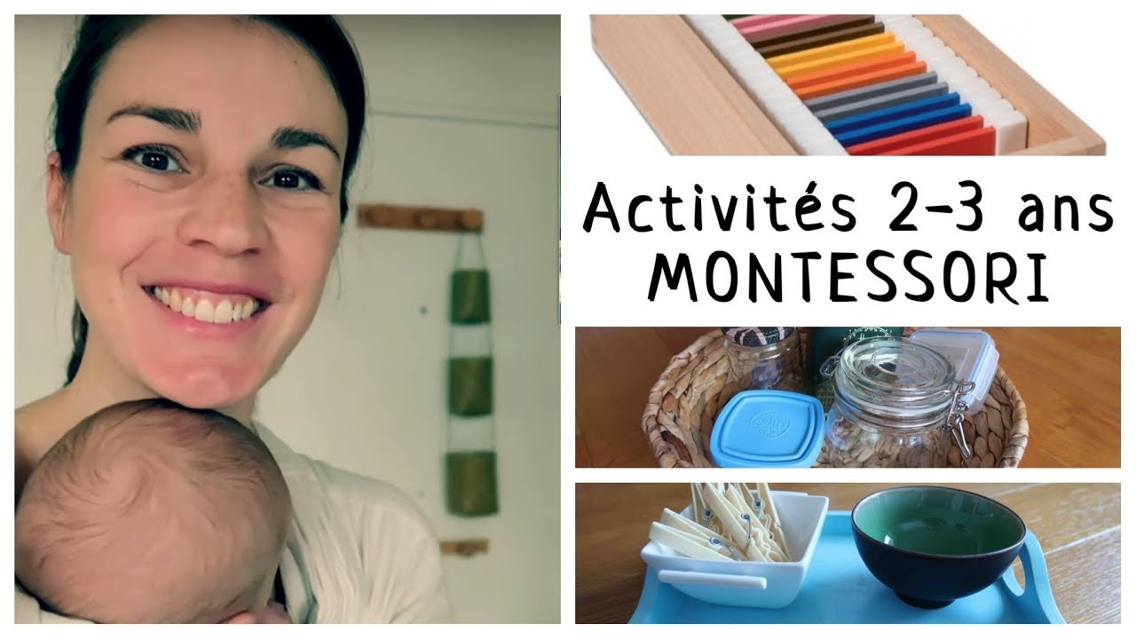 Matériel & Activités Montessori 2-3 ans: MA sélection !