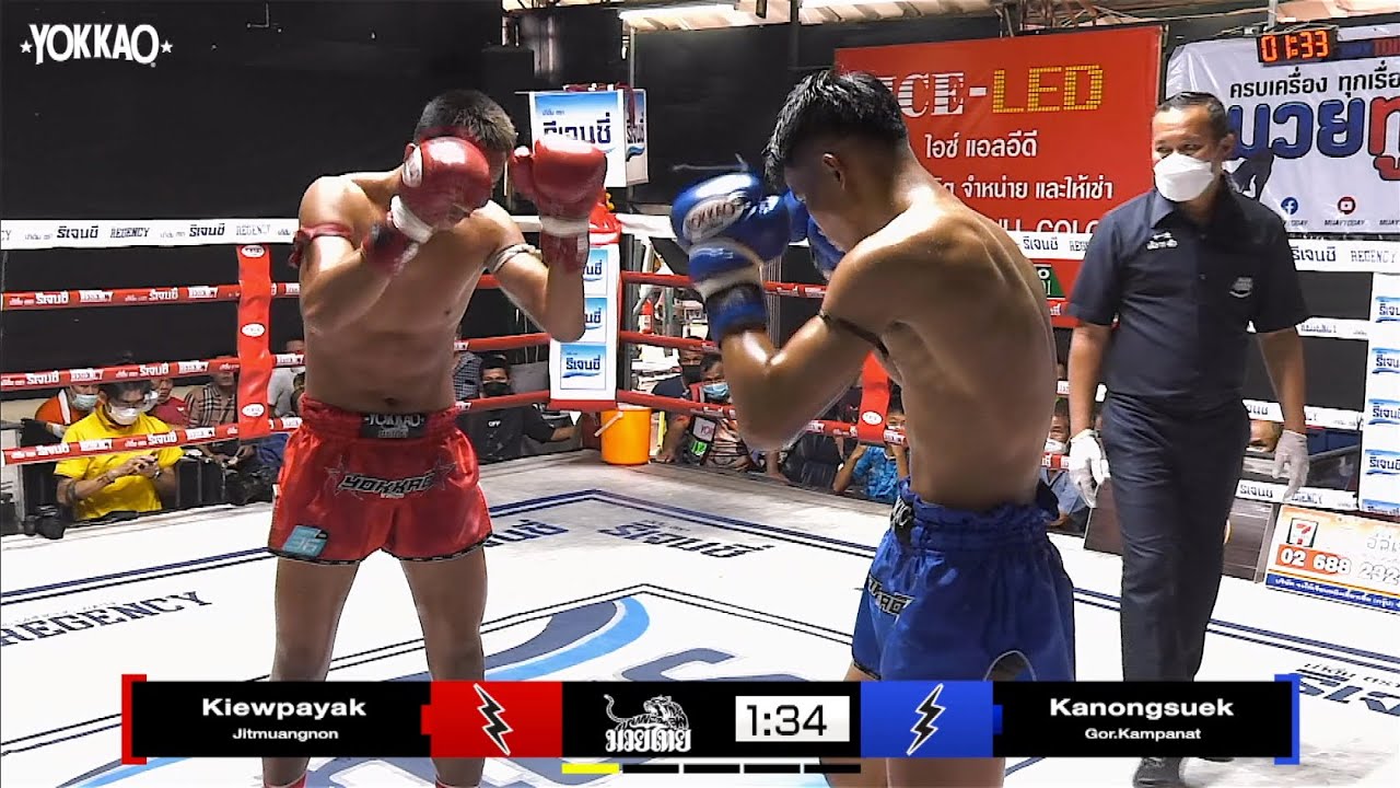 YOKKAO Muay Thai: Kiewpayak Jitmuangnon vs Kanongsuek Gor.Kampanat | Aor Tor Gor Stadium by YOKKAO