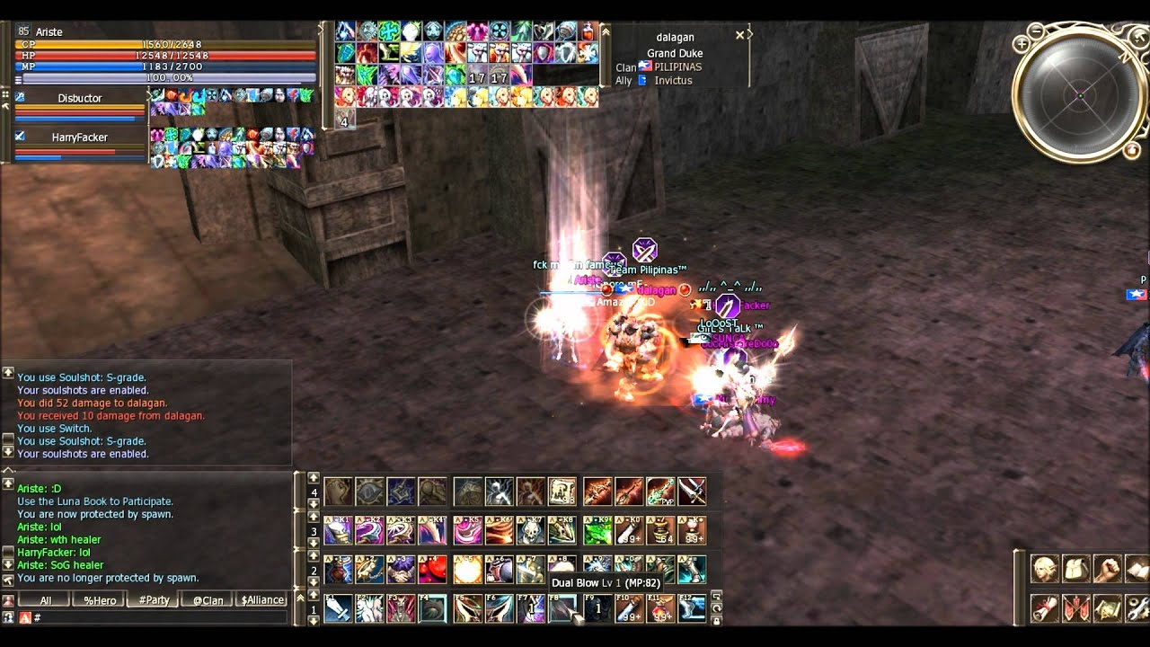 Lineage 2 Wind Rider pvp