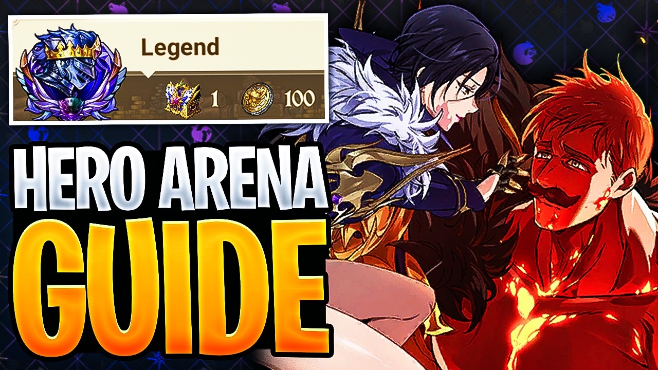 Complete HERO ARENA LEGEND Difficulty Guide! Going Second Strategy! | Seven Deadly Sins: Grand Cross