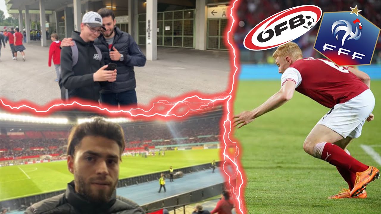 Frankreich vs Österreich 🔥😍 STADION VLOG 🇦🇹🇫🇷