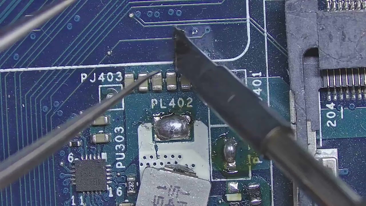 Пример работы аккумуляторного паяльника 15w