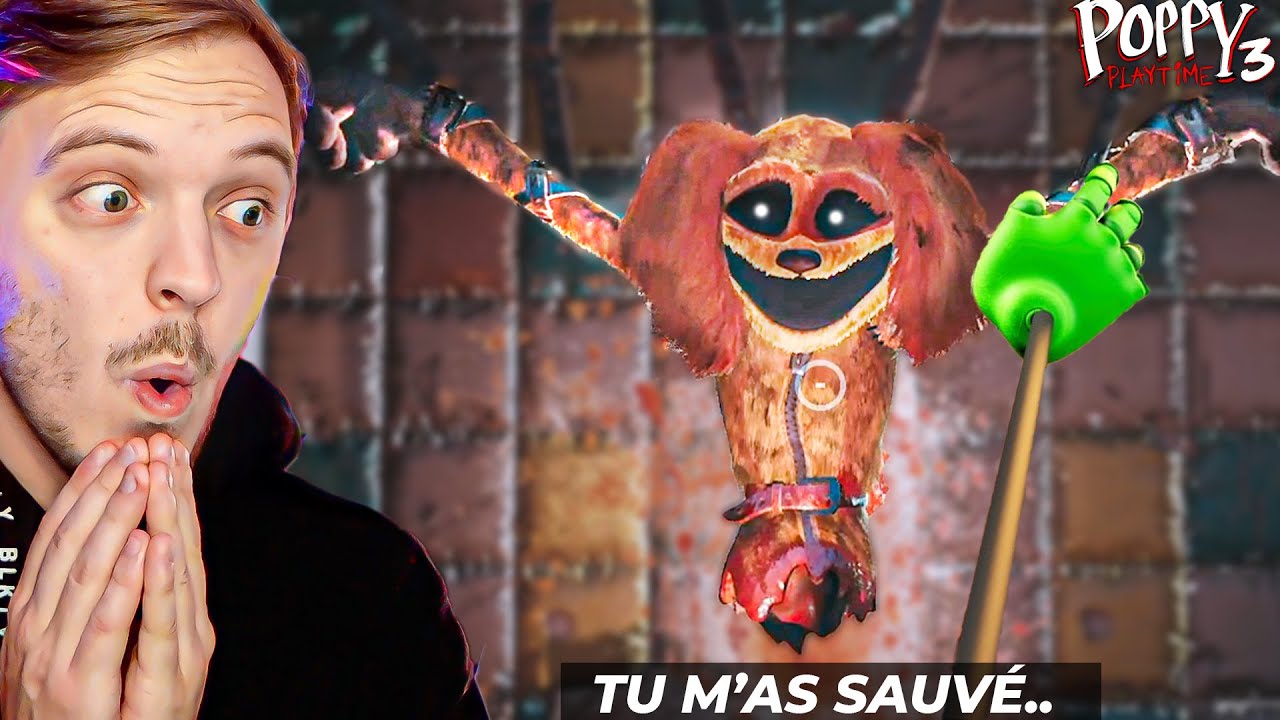 IL SE PASSE QUOI SI ON SAUVE DOGDAY DANS POPPY PLAYTIME CHAPITRE 3 ?