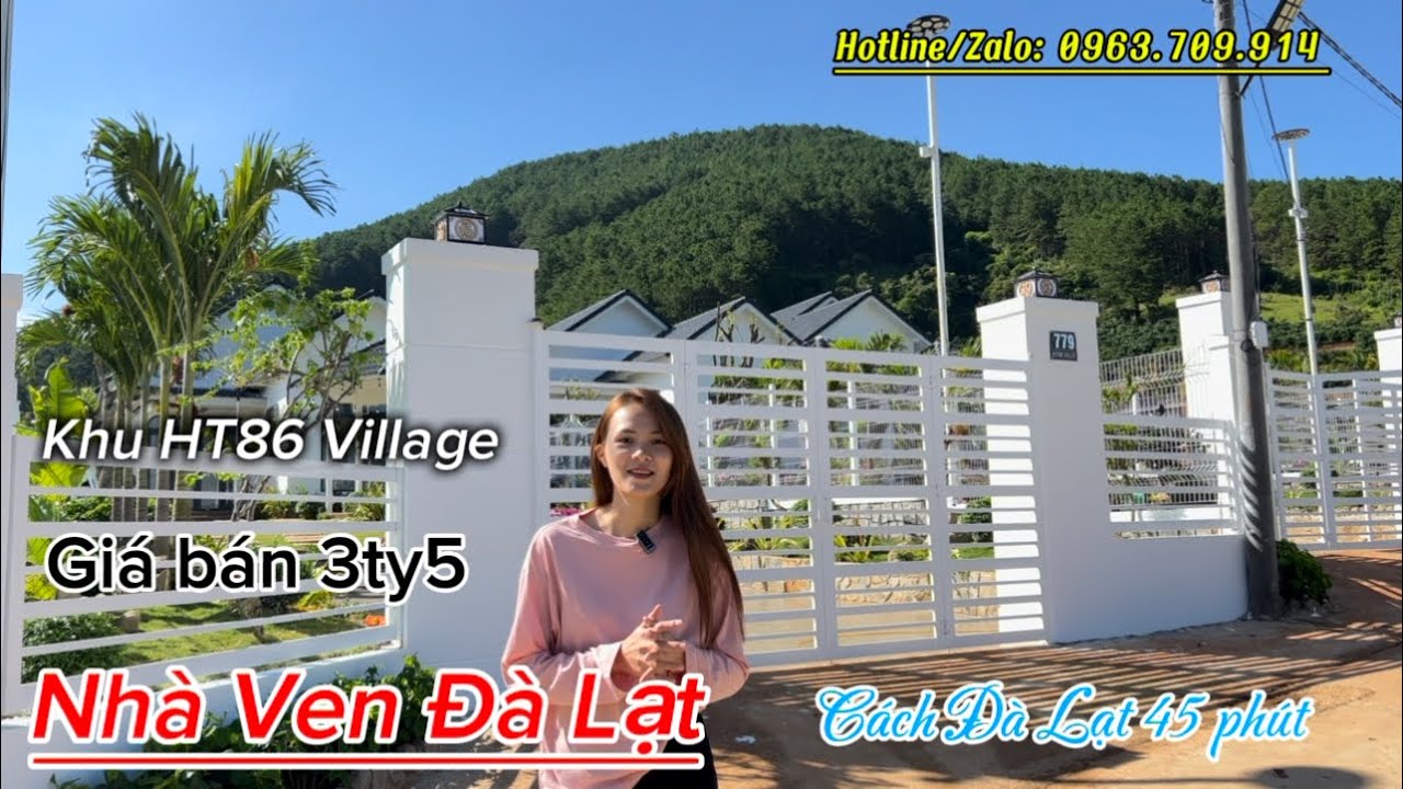 ( Đã Bán 2 Căn) 4 Căn Nhà Nghỉ Dưỡng HT86 Mới Xây Trên Nền Đất 500m2 Giá chỉ 3ty500 Triệu