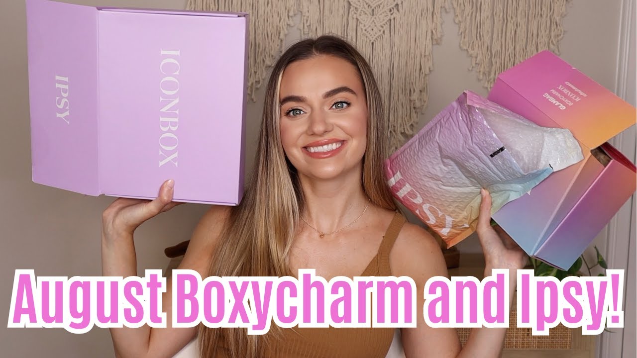 August Ipsy, Boxycharm, Icon Box Unboxing 2024!
