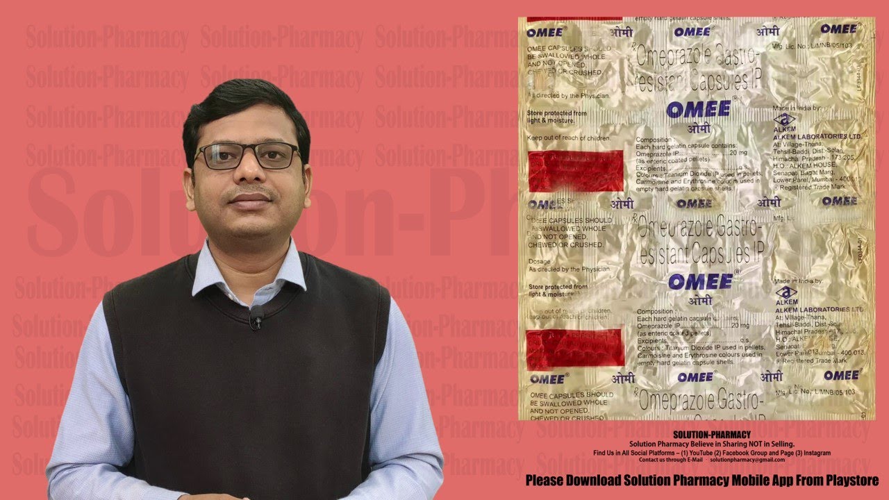 Omee Capsule = Omeprazole (20mg) = ये दवाई क्यूँ  दी जाती है और इसका उपयोग जानिए एक फर्मकोलोगिस्ट से