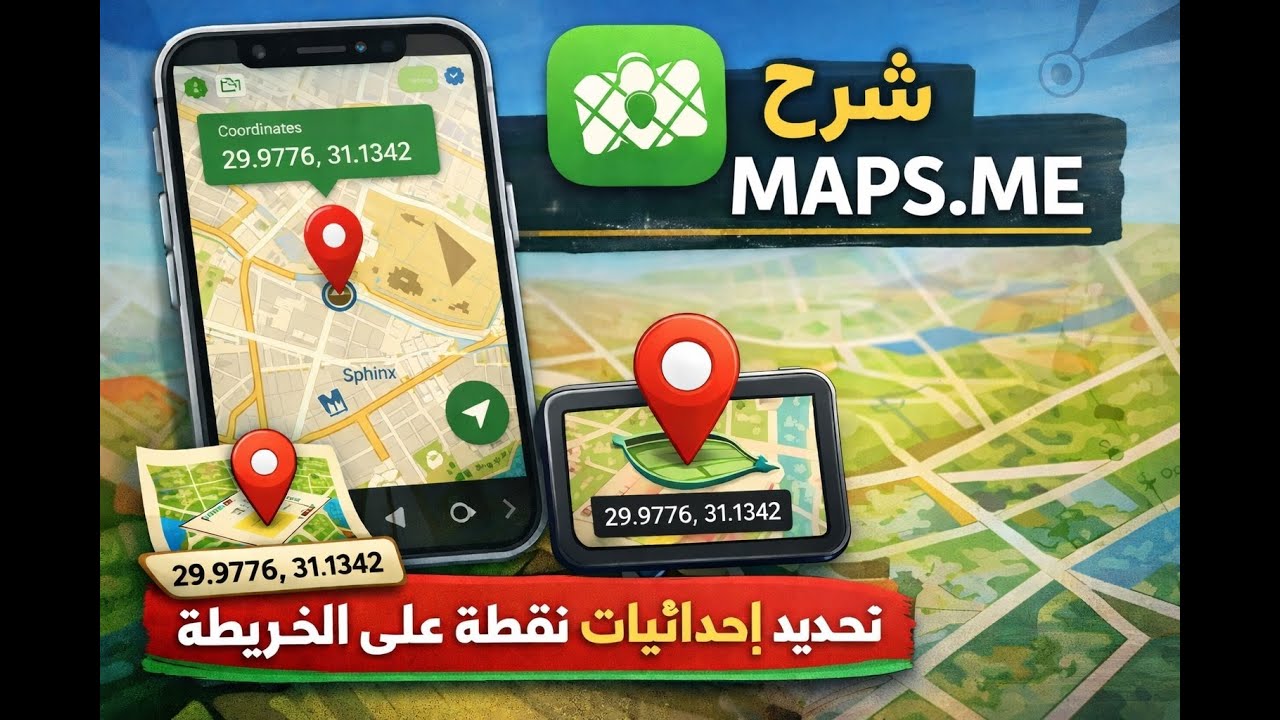 أسهل طريقة لتحديد إحداثيات أي مكان في العالم من هاتفك الأندرويد!