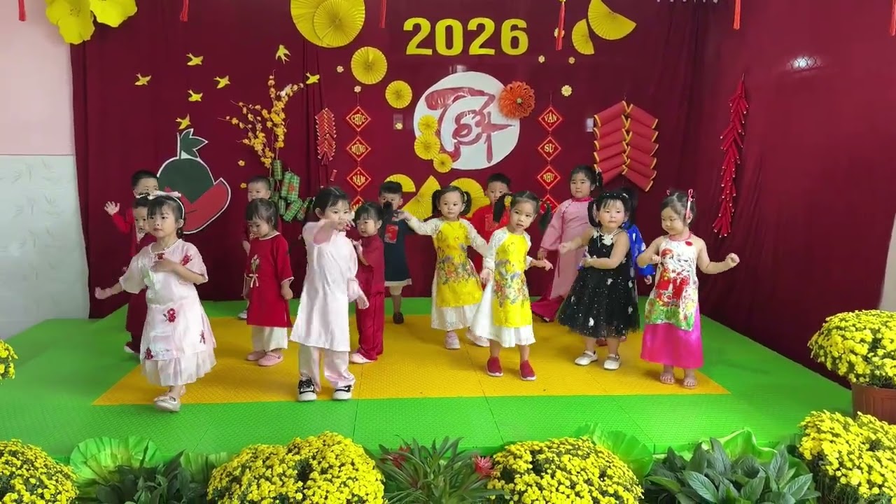 Văn nghệ-Bé vui xuân Bính Ngọ 2026- trường MG Mai Hoa Cần thơ