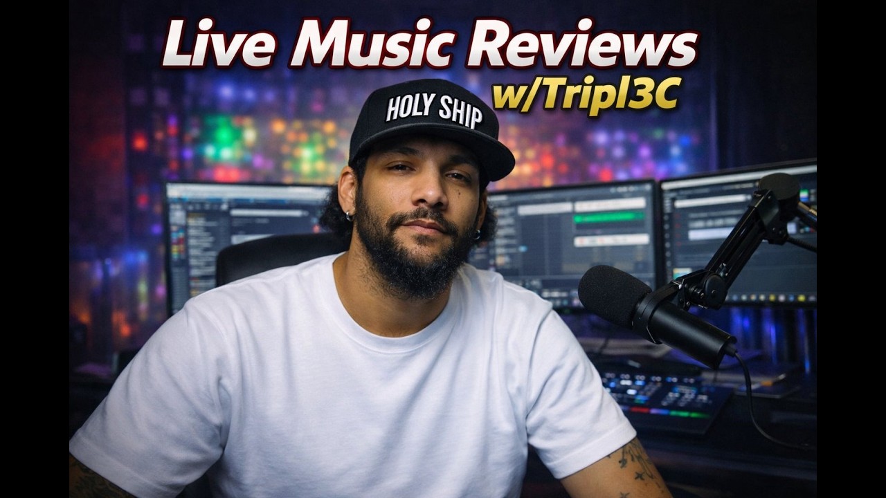 🔴Live Music Reviews w/Tripl3C (Jam Sessions)