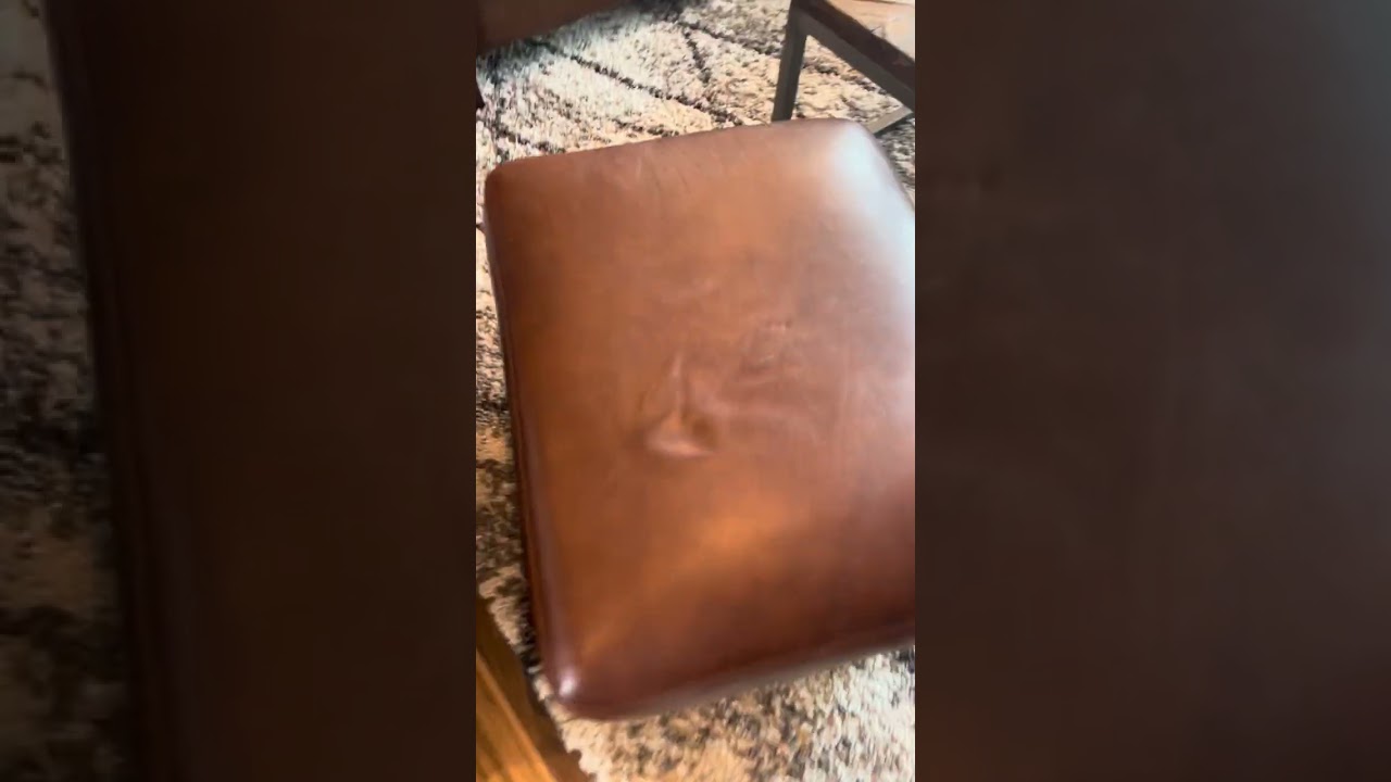 (Honest review) Leather Ottoman