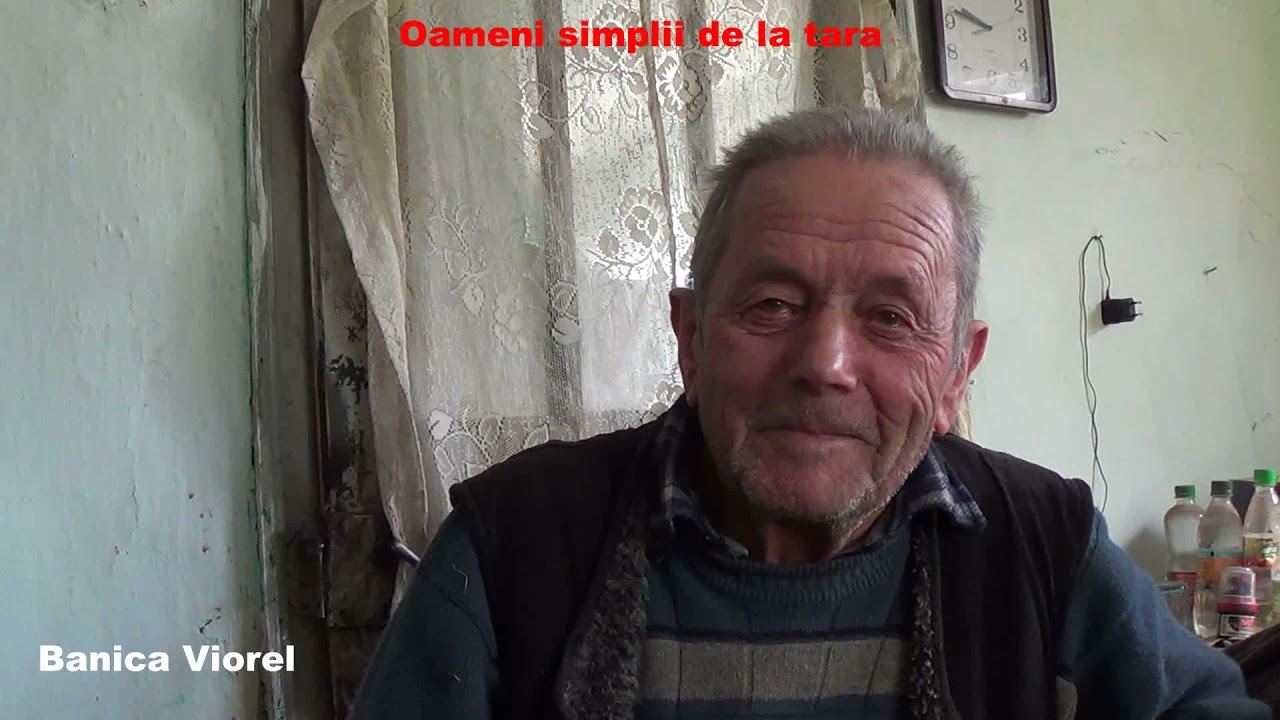 Oameni simplii de la tara. Lacusta Ion si Dogaru Constantin. Satul Plostina comuna Lopatari.