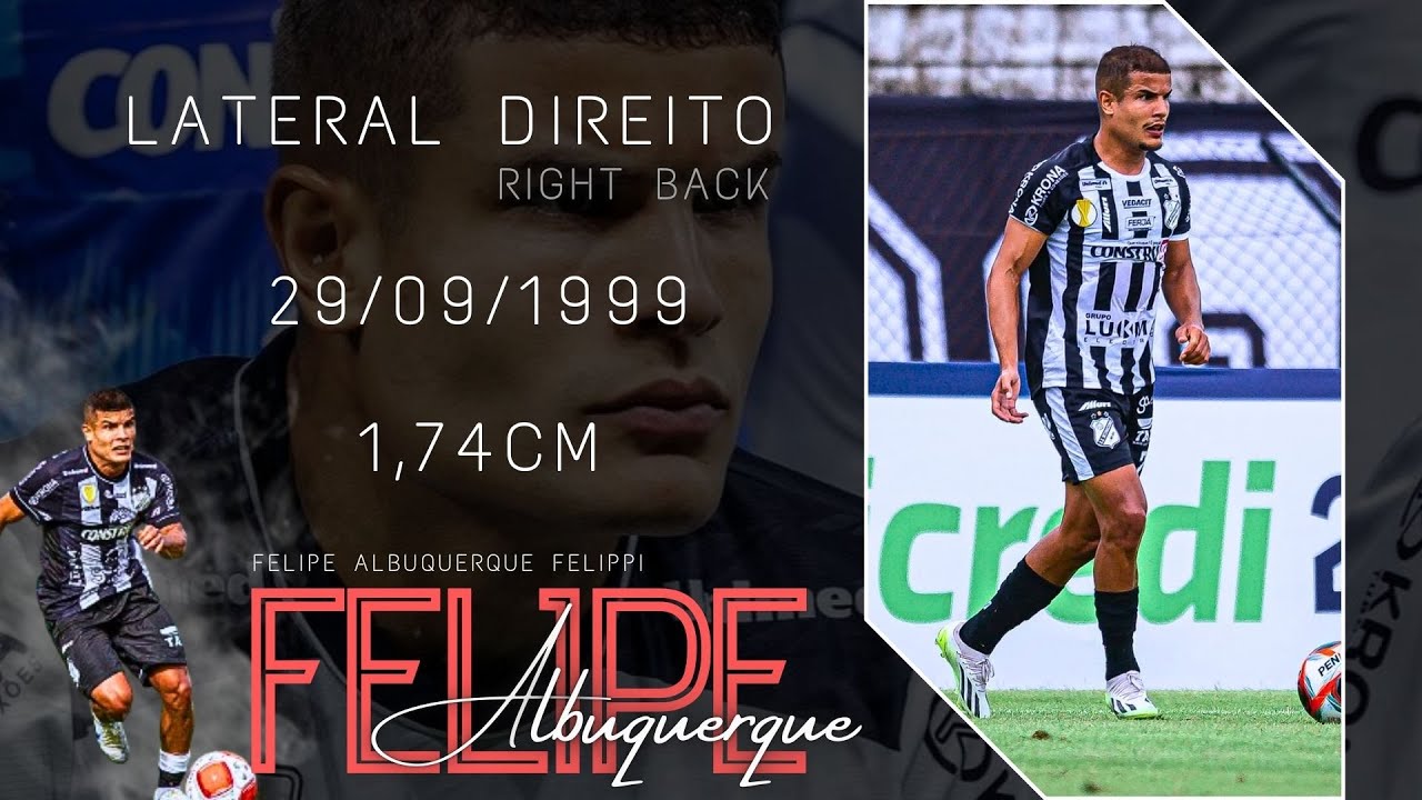 Felipe Albuquerque - Lateral Direito (Paulist&atilde;o A1 2025)