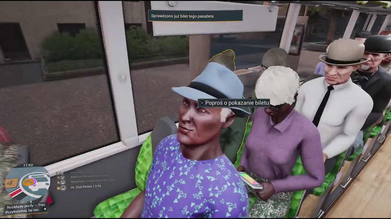 Bus Simulator 21 Linia 57 przejazd Setrą S417 UL Bussines