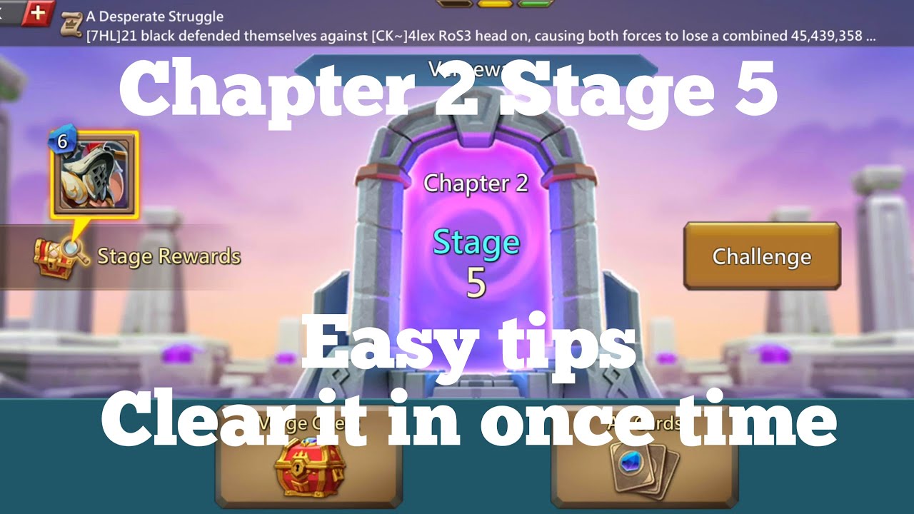 Lords mobile Vergeway Chapter 2 Stage 5|Lords mobile Vergeway Chapter 2|Vergeway Stage 5