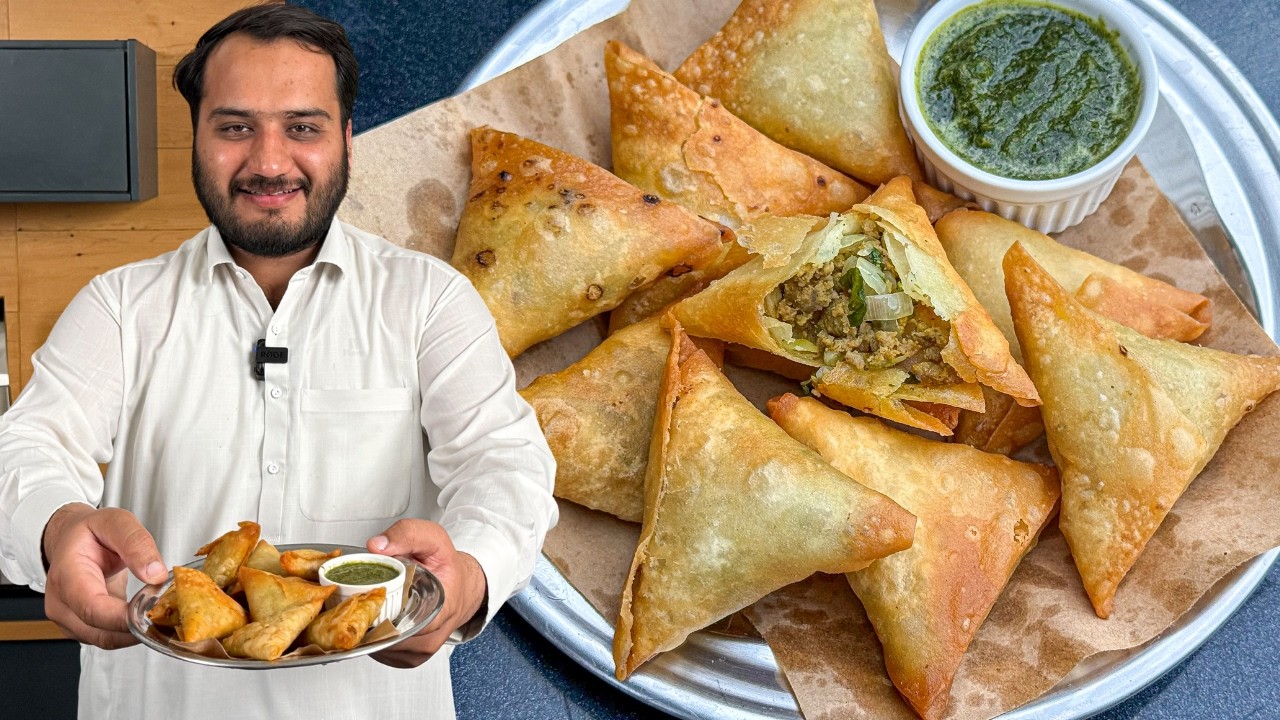 Ramzan Special Qeemay Walay Samosay - Recipe for Life