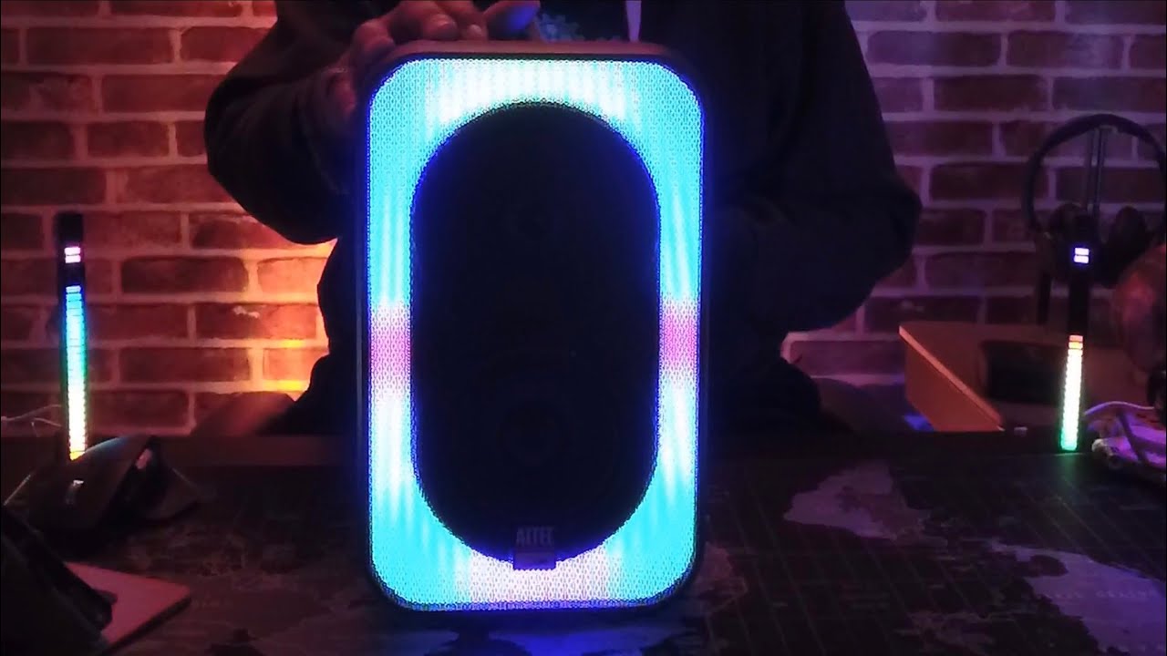 Altec Lansing Shockwave Wireless 60W Bluetooth Party Speaker Unboxing