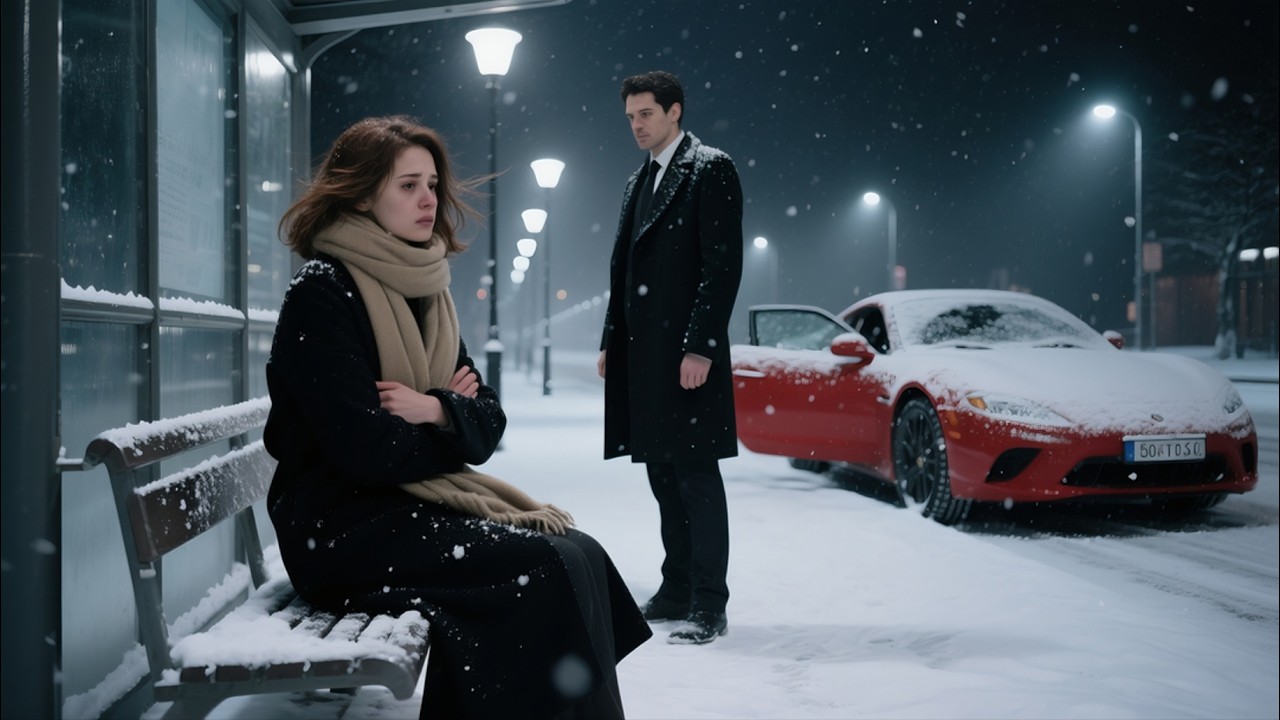 The Mafia Boss Found the Preacher’s Daughter Freezing at a Bus Station —Getting Into His Car Changed