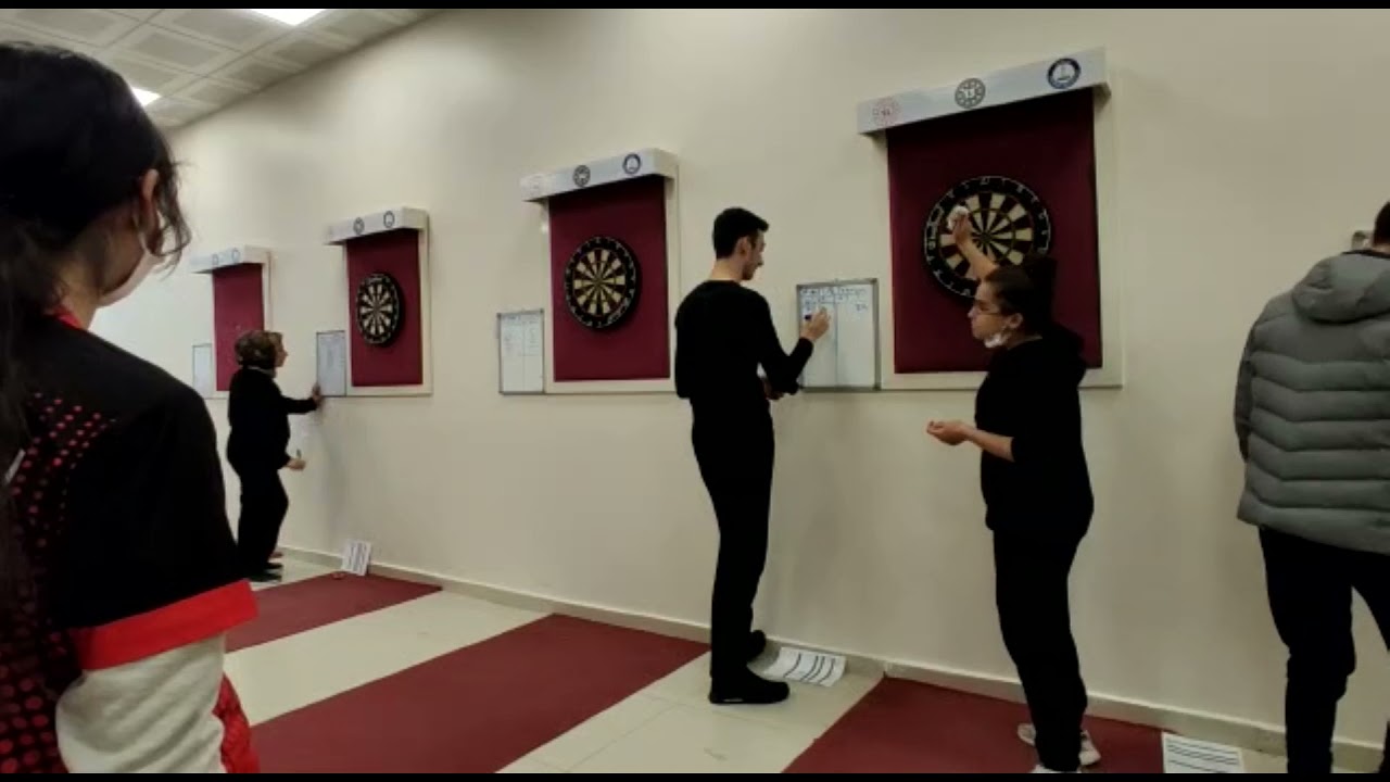 GAZİANTEP OKUL SPORLARI YILDIZ KIZLAR  DART  MAÇI