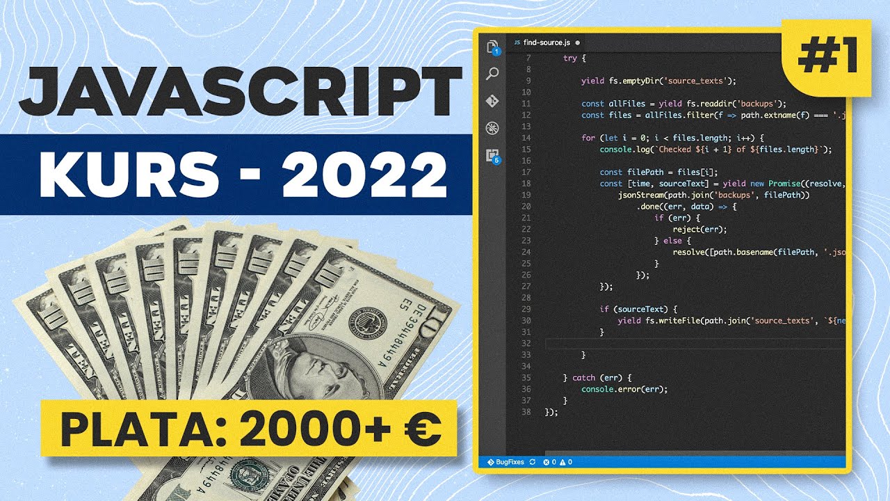 JavaScript Kurs #1 - Zašto JS / Plate / Uvod i osnove / Projekat: Kalkulator inflacije