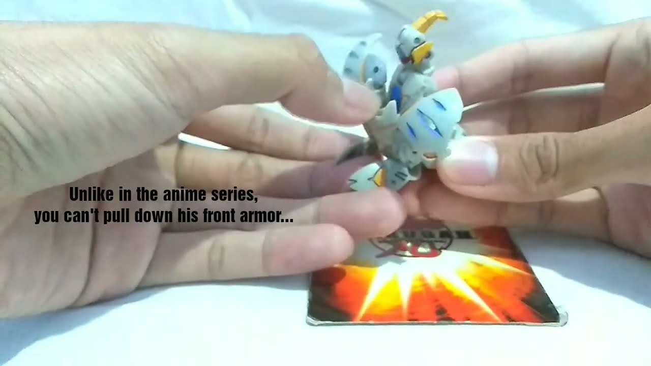 Bakugan Haos Aranaut & Battle Crusher Review (custom paint)