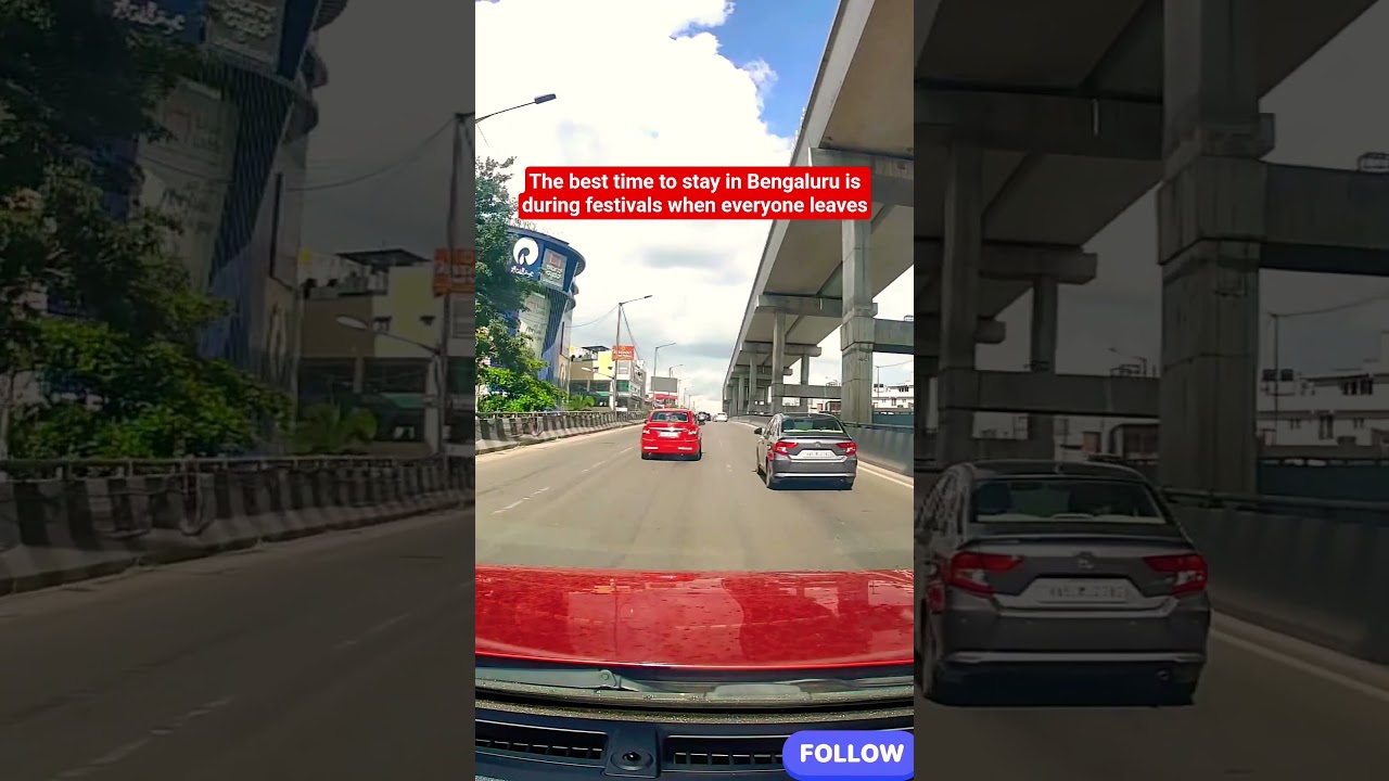 Bengaluru empty roads during Diwali #BangaloreTraffic #NammaBengaluru #BangaloreDiaries #traffic