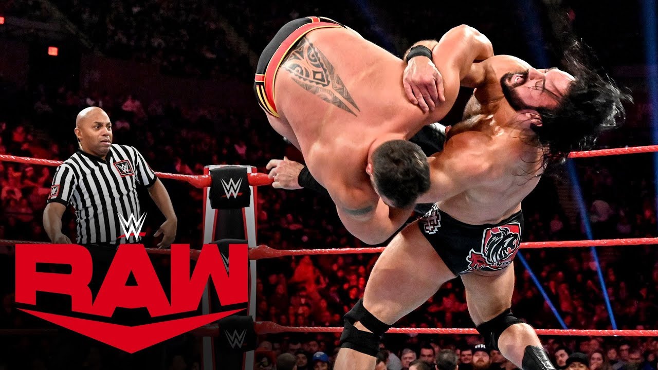 Русев против Дрю Макинтайра: Raw, 4 ноября 2019 г.
