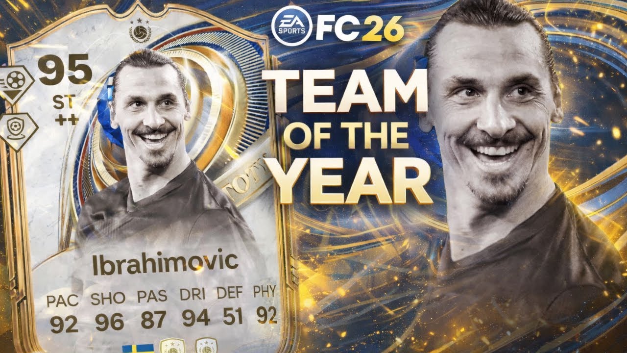 I PACKED TEAM OF THE YEAR IBRAHIMOVIC