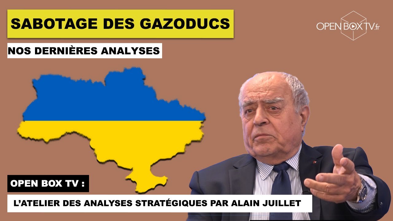 SABOTAGE des GAZODUCS. Alain Juillet s'explique.